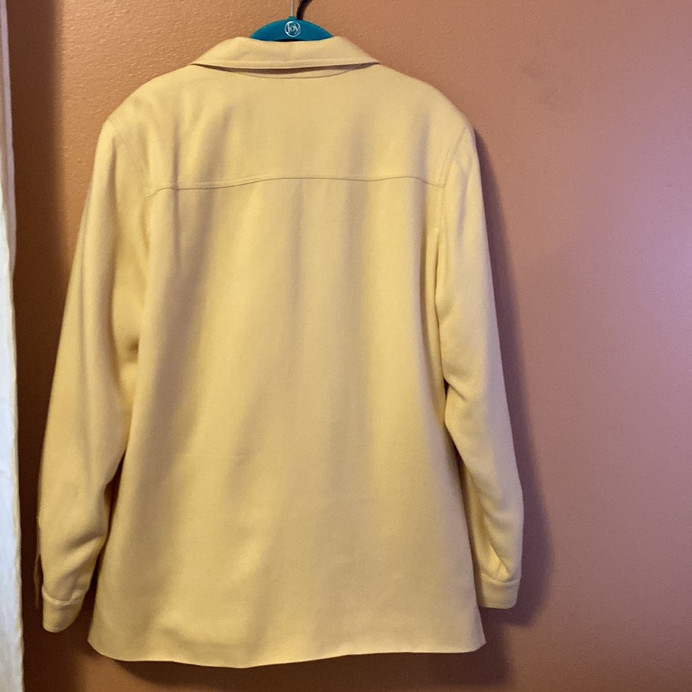 Pendleton Light Yellow 3-Button Blazer With Pocke… - image 8